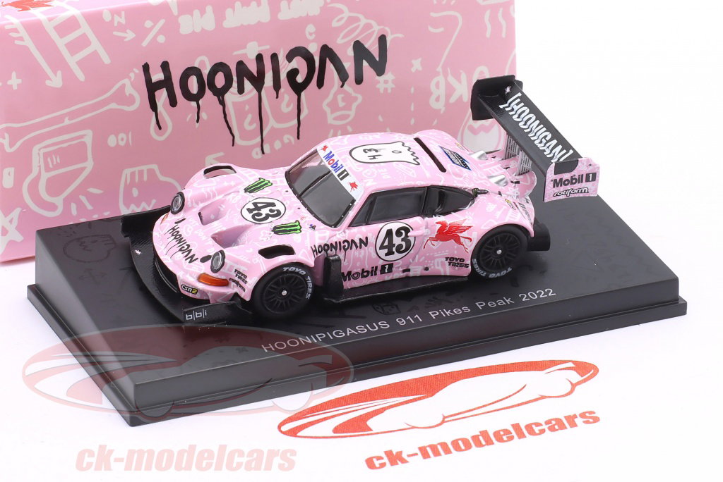 Spark 1:64 Porsche 911 Hoonipigasus #43 Pikes Peak 2022 Ken Block