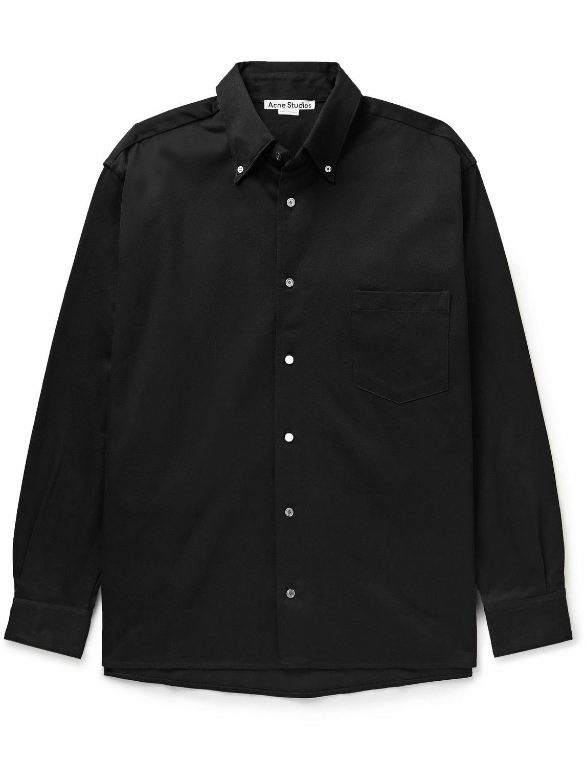 Acne Studios - Odrox Button-Down Collar Cotton-Twill Overshirt