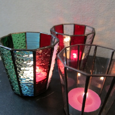 神宮前｜ステンドグラス工房】｡ﾟ+.キャンドルホルダー｡ﾟ+. 6,500円/璃