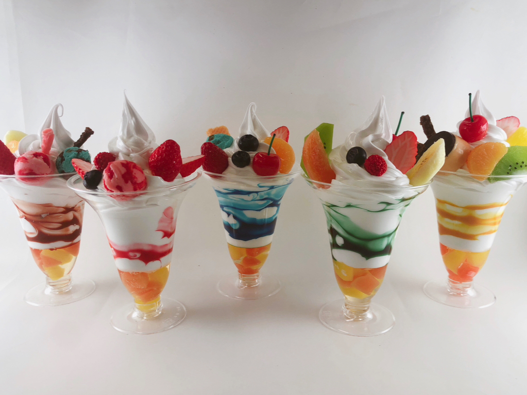 池袋☆食品サンプル｜15種以上のトッピングから選べる♪パフェ制作