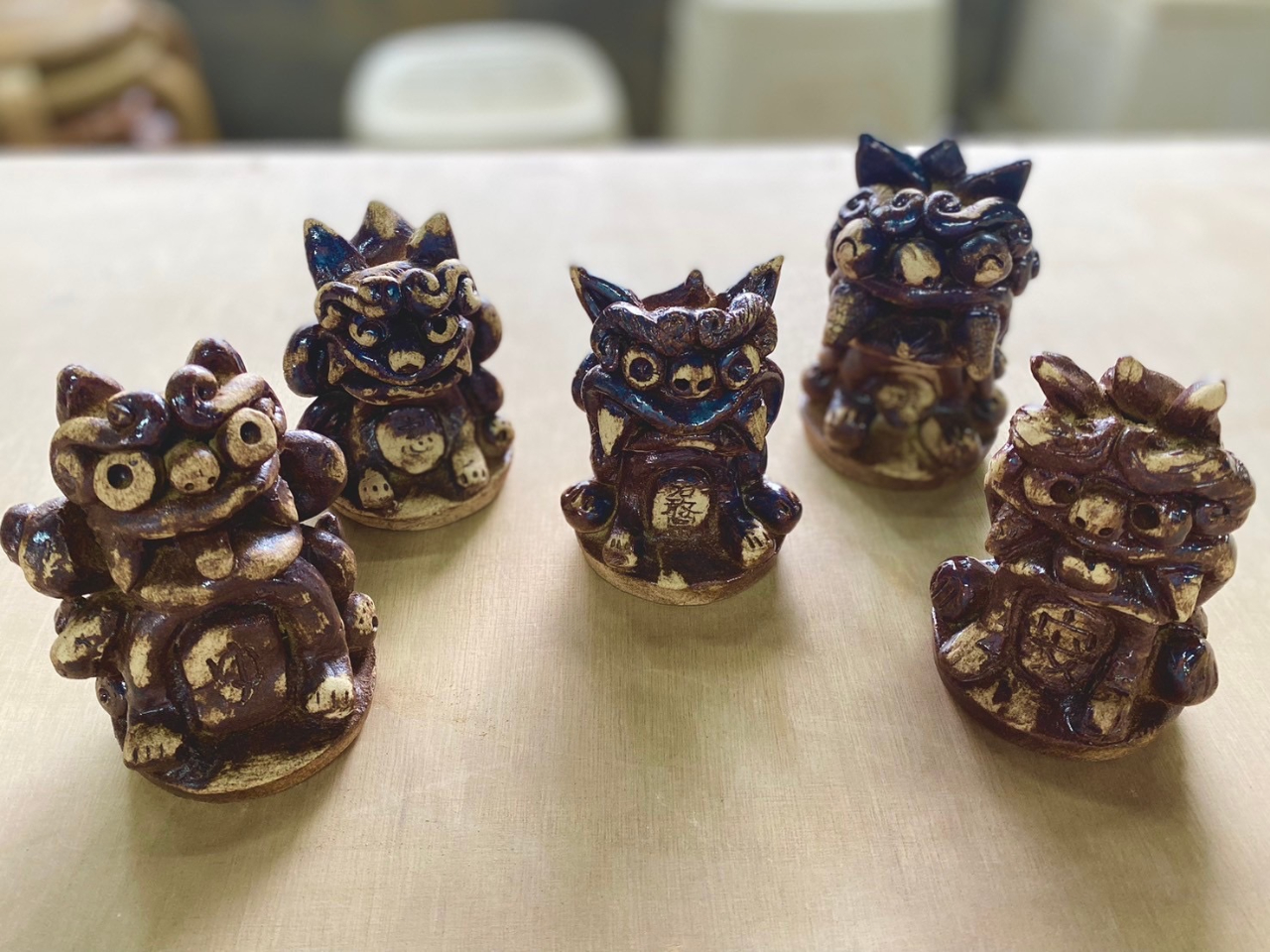 シーサー作り陶芸体験!! お土産付き！/壷屋焼 窯元 陶眞窯 - じゃらん