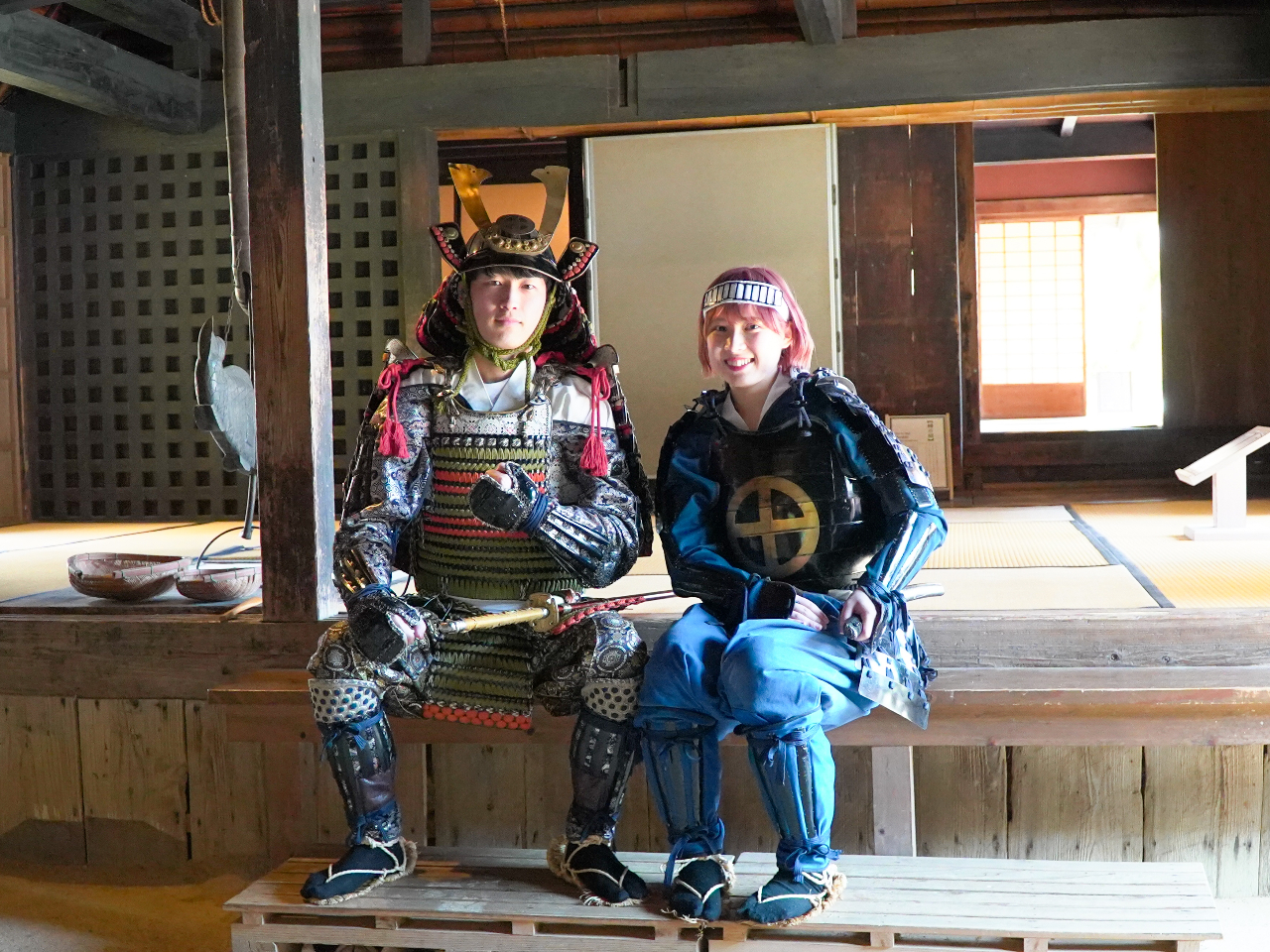 薩摩川内市│甲冑体験】☆武家屋敷群でサムライに変身（大将クラス