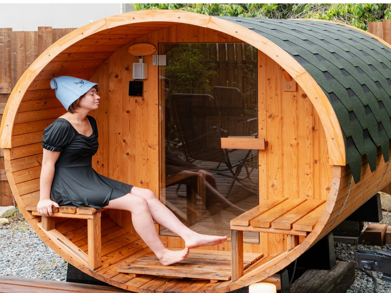 1組限定／最大5時間】奈良・天川村洞川 貸切バレルサウナ×持込BBQ×角甚