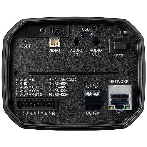 Hanwha XNZ-6320A X Series 2MP Box Camera, 4.44-142.6mm Varifocal