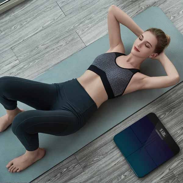 Amazfit 体組成計 体重計 Smart Scale hk990014 1台 [スマホ管理機能