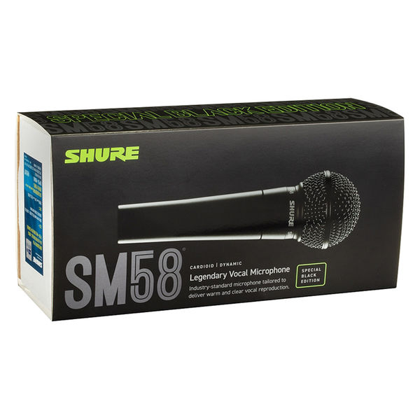 SHURE ボーカル用カーディオイド・ダイナミックマイクロホン SM58