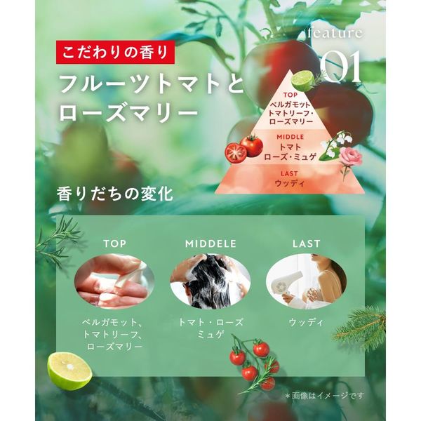 BOTANIST（ボタニスト） シャンプー スムース フルーツトマト＆ローズ