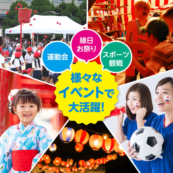 アーテック うちわ(プラ製)/うちわ(白紙貼済) プラ製・平柄 71580 10枚