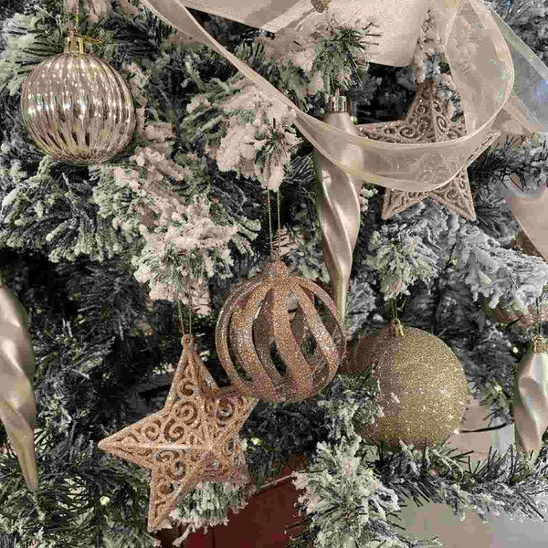 ストア・エキスプレス デラックスウッドポットツリーセット スノー 高