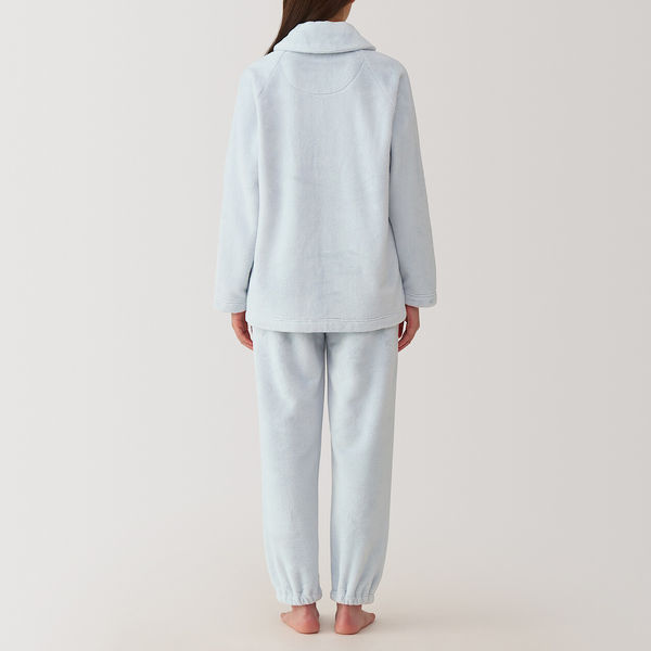 レディース】無印良品 婦人 静電気が起きにくい 着る毛布 パジャマ