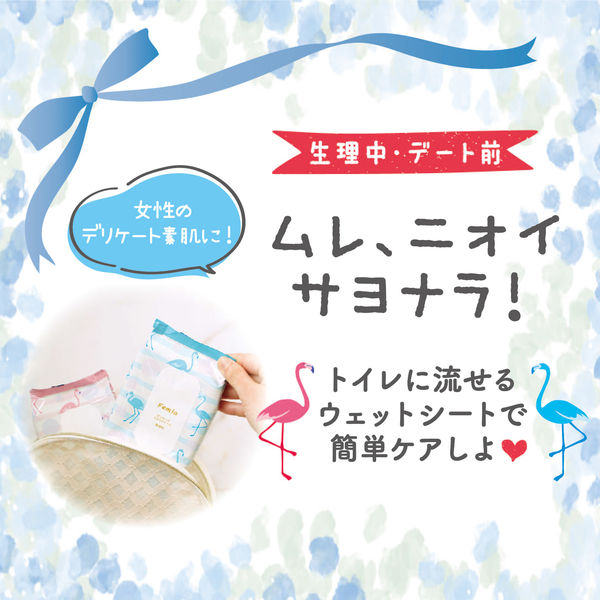 デリケート ウェットシート Femia フェムウエット20枚×2個パック 無
