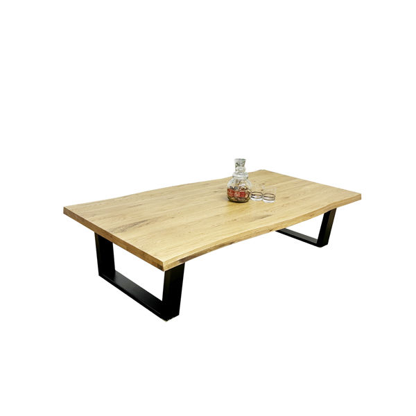 軒先渡し】後藤家具物産 座卓テーブル オーク無垢材 幅1600×奥行850×高