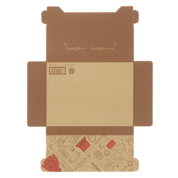 高さ3cm対応】Yahoo!オークション&フリマ ネコポス用ダンボール 1