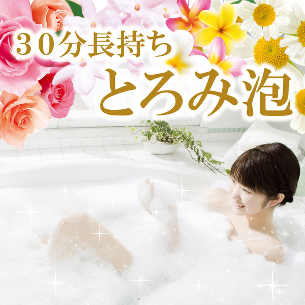お湯物語 贅沢泡とろ 入浴料 スリーピングアロマの香り 30g 1セット（6