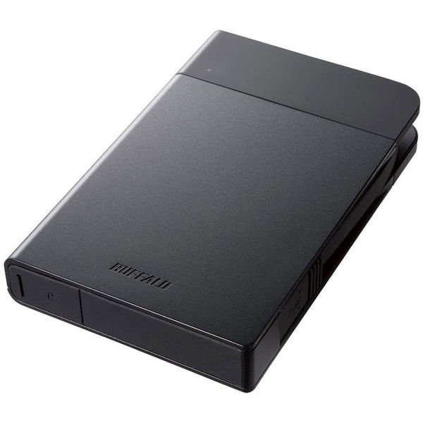 バッファロー 防雨・防塵・耐衝撃・自動暗号化機能搭載 ポータブルHDD