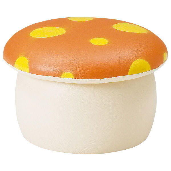 軒先渡し】オリバー キッズ きのこスツール 幅400φ×高さ270mm （直送品