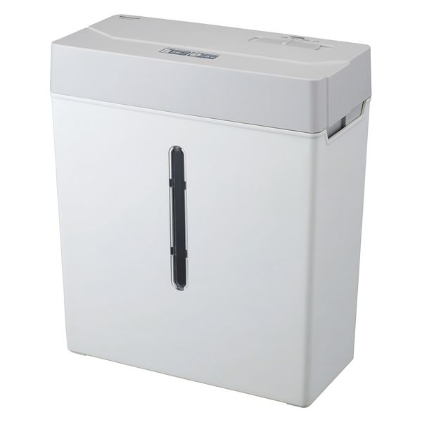 ナカバヤシ パーソナルシュレッダー グレー クロスカット NSE-SC01GY