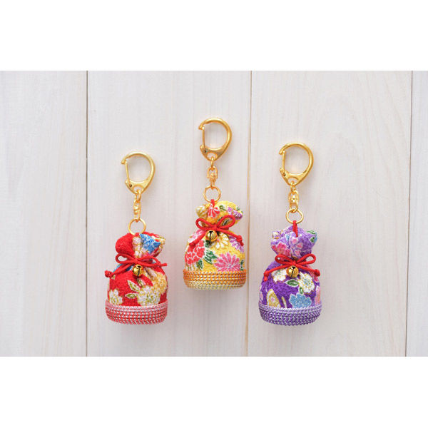 タカギ繊維 エコキーホルダー TC-126 (巾着) 1個（直送品） - アスクル