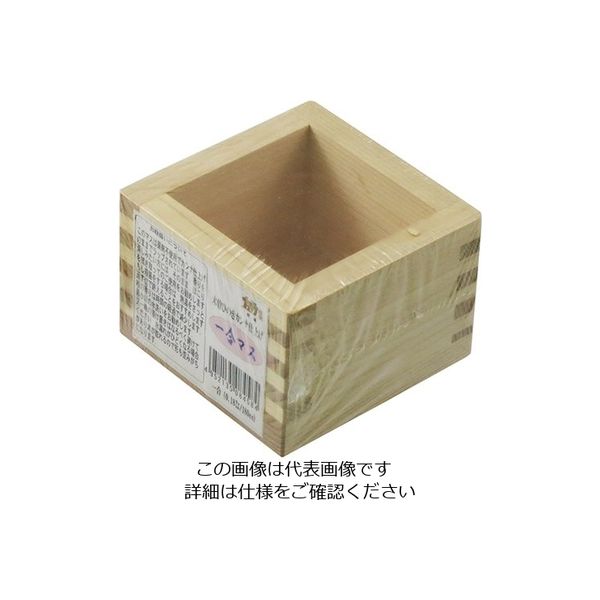 ナガノ産業 ひのき 1合マス 2214 1個 63-5483-80（直送品） - アスクル