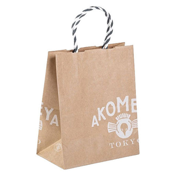 ギフトお渡し用紙袋 SSサイズ 高さ25×幅20×マチ12cm AKOMEYA TOKYO