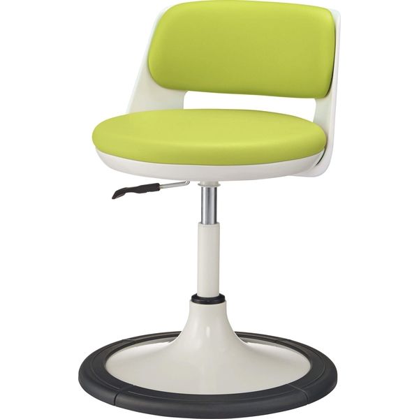 軒先渡し】ライオン事務器 サポート用チェアー No.3810 円盤脚