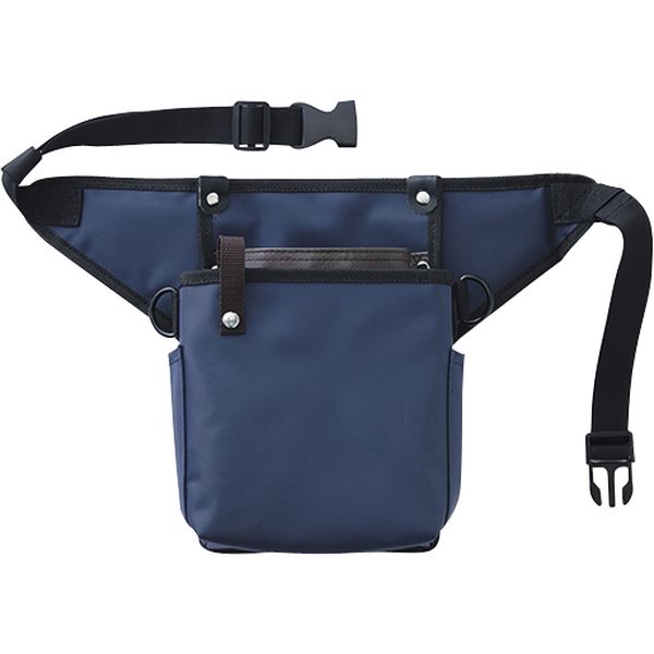 セロリー ウエストポーチ（ブラウンテープ付） ネイビー F 69611（直送
