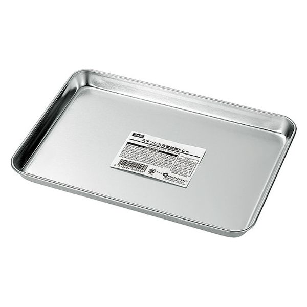 エコー金属 ステンレス角型調理トレー 0321-099 1箱(12個入)（直送品