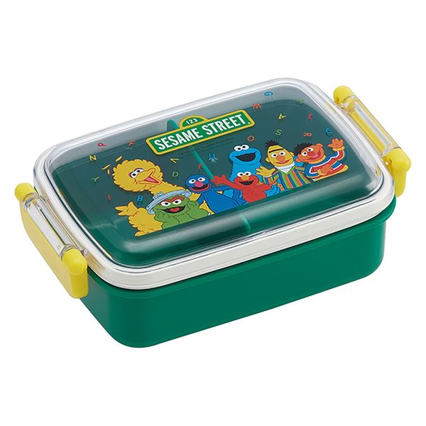 スケーター RBF3ANAG 抗菌タイトランチボックス角形 セサミストリート