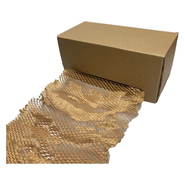 日本エフ・ディー・シー ハニカム緩衝紙ロール(箱入り) 300mm幅×50m巻