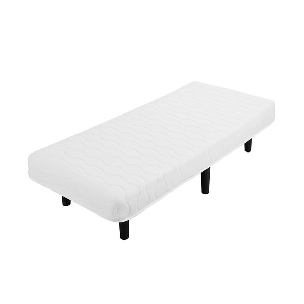 アイリスオーヤマ 脚付きマットレス マットレス セミシングル ベッド