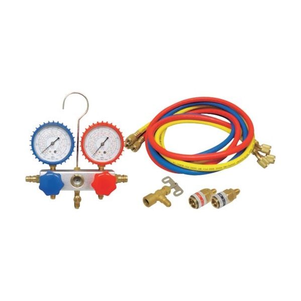 ワールドツール アストロプロダクツ HFCー134a マニホールドゲージ