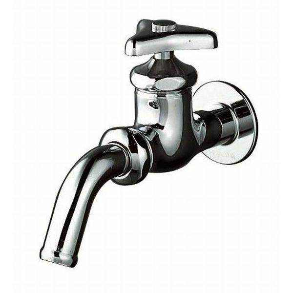 KVK 吐水口回転形水栓20 青ビス付き K11-20JAN 1個（直送品） - アスクル