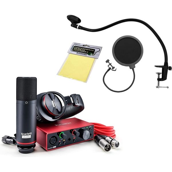 Focusrite オーディオインターフェース Scarlett Solo Studio Pack 3rd