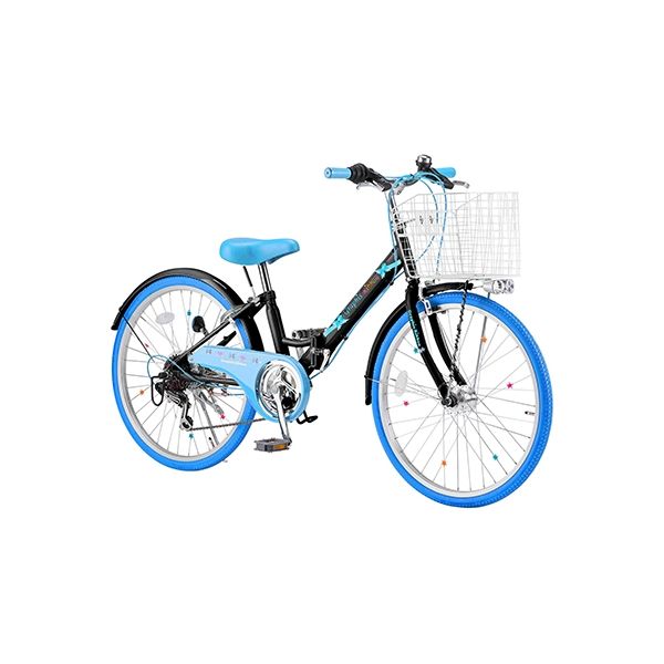 池商 子供用自転車 オートライト 6段変速 24インチ 女の子向けGR