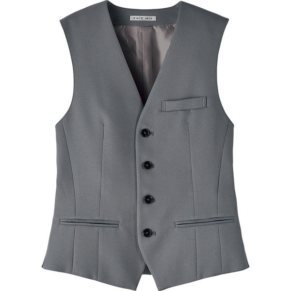 ボンマックス FACE MIX（フェイスミックス） メンズベスト グレー S