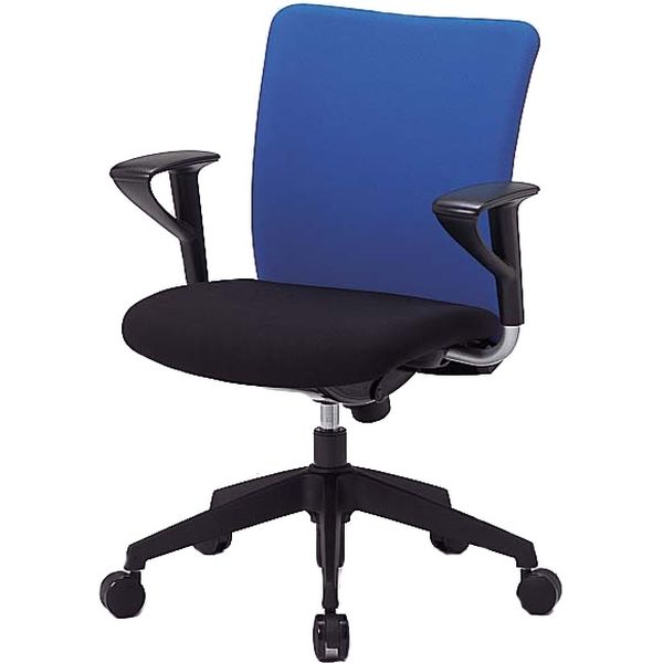 ドクターチェア（ミドルバック・肘付） MY-N1107 19-7410-00 ノーリツ