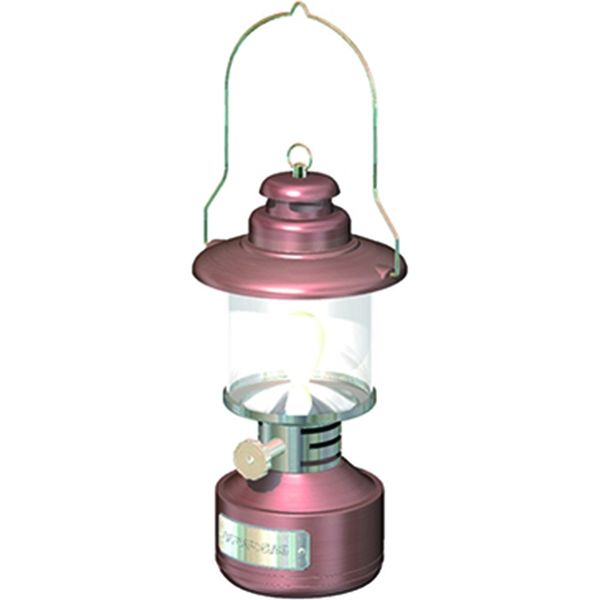 キャプテンスタッグ ツインライトLEDランタン アンティーク ステンド