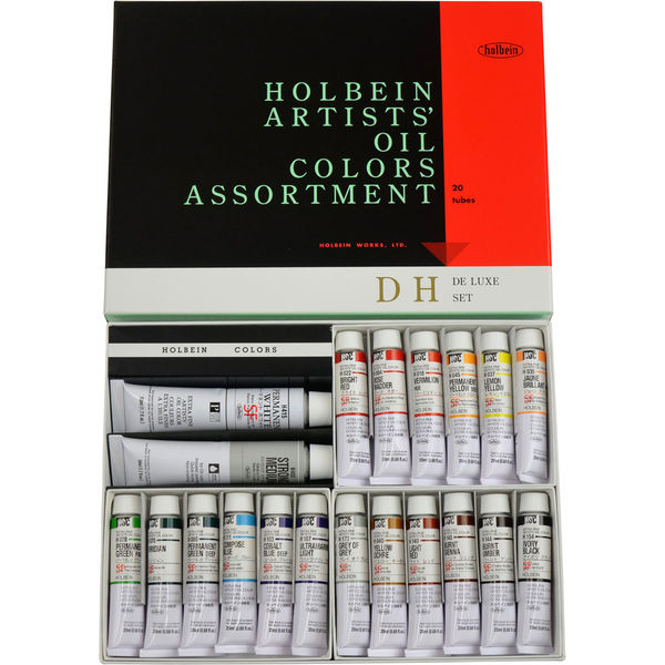 油絵具 H903 DHセット 18色セット 903 1個（直送品） - アスクル