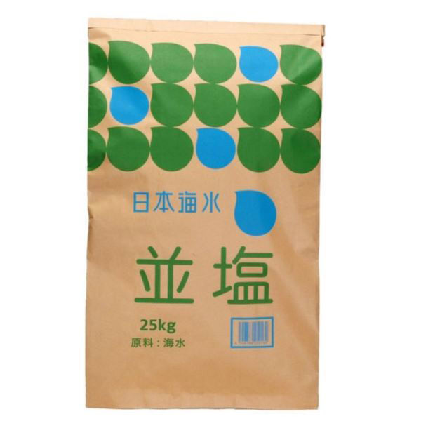 日本海水 並塩 25kg 747042 1袋(25Kg) - アスクル