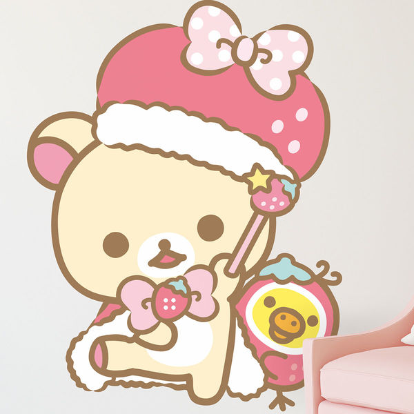 東京ステッカー リラックマ「コリラックマのみんないちごになぁれ_008