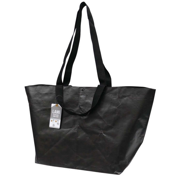 丸玉工業 ラミクロスバッグ 2WAY トート(ブラック) 90371519 1枚
