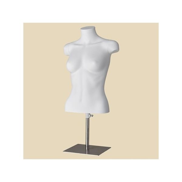 アズワン PP製 卓上婦人トルソー 9号 白 67-6609-34 1個（直送品
