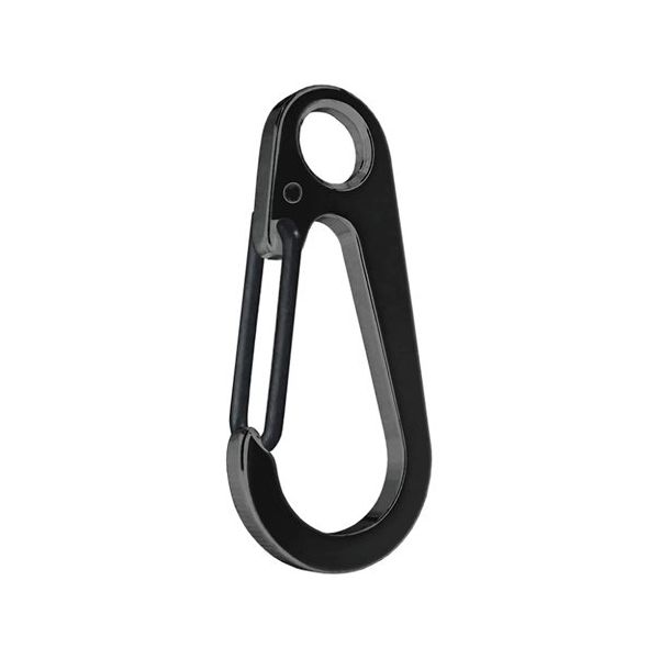 Trimate カラビナ ブラック TR-KBN004-BK 1個 67-4918-85（直送品