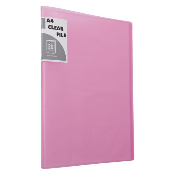 ハピラ クリアーファイル A4 20ポケット クリアーアソート FM311C 1