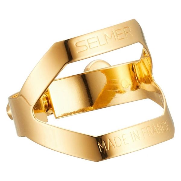Henri SELMER Paris テナーサキソフォン用 リガチャー 金メッキ仕上げ