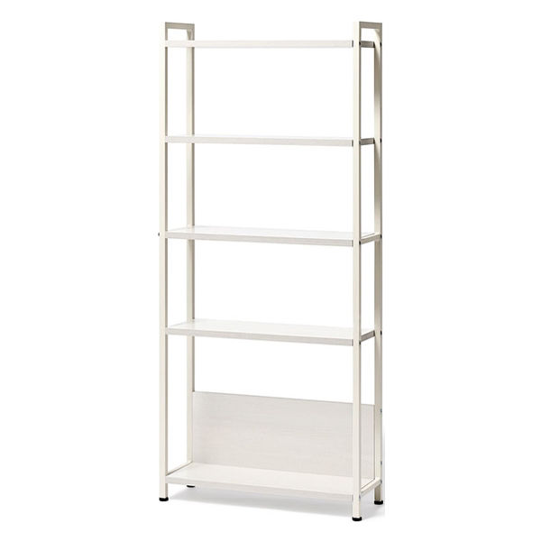 アイリスオーヤマ ウッドスリムラック ホワイト WSR-523 1台（直送品