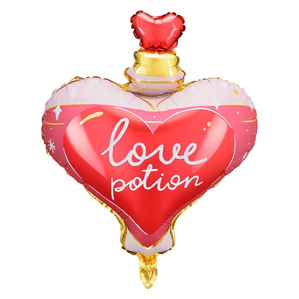 宝興産 ラブ ポーション バレンタインのフィルム風船 ハートの香水瓶
