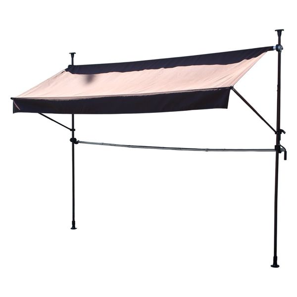 谷村実業 物干竿付 オーニングIV TAN-900-30A(BR) 1個 4589792852418