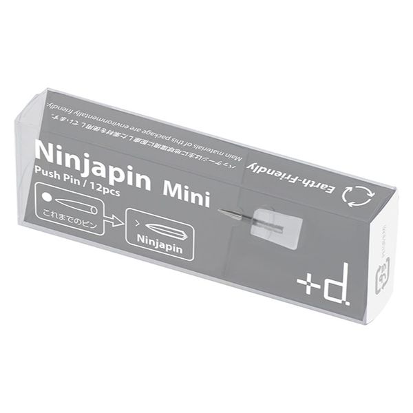 アッシュコンセプト ニンジャピン ミニ クリア Dー333ーCL 1個（12本入