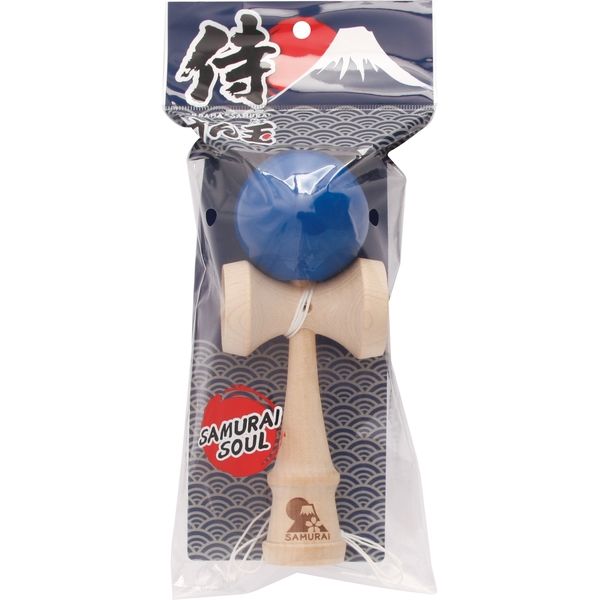 池田工業社 けん玉 サムライ ブルー 45590（直送品） - アスクル